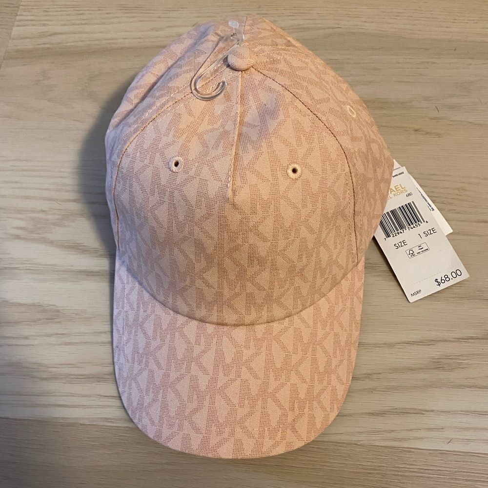 Michael Kors Light Pink Monogram Cap - Picture 5 of 5